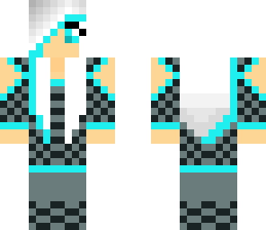 cool blue girl