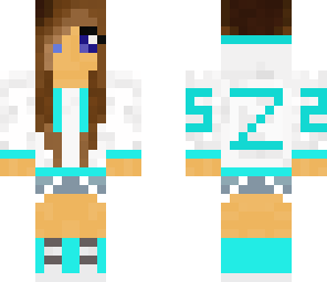 cute girl blue