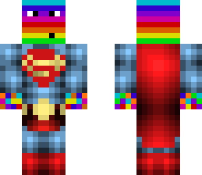 rainbow superman