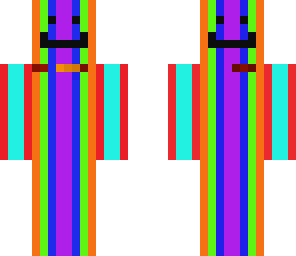 double faced rainbow man