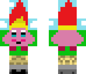 fire kirby in minecraft