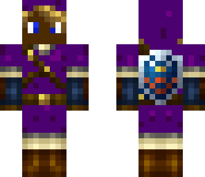 purple and black link