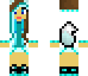 light blue girl