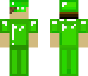 emerald armored boy