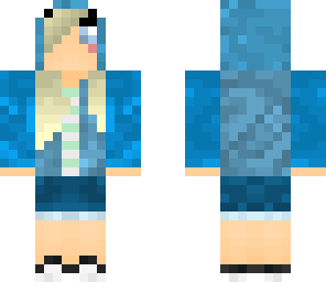 blue monster girl
