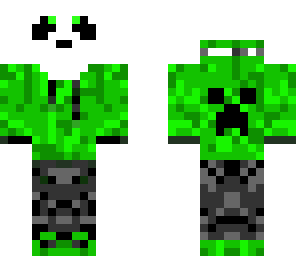 green creper panda