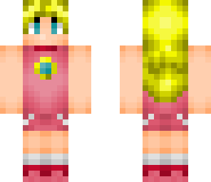 princess peach sports with hair down