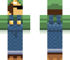 kubalian in luigi costume