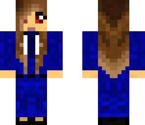 blue pant suit