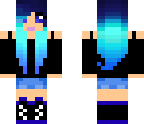 blue girl