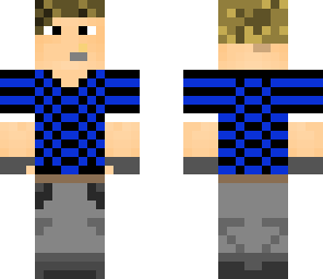 blue shirt