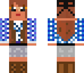 minecraft girl