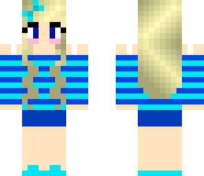 ocean blue girl