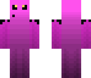 purple haired squid