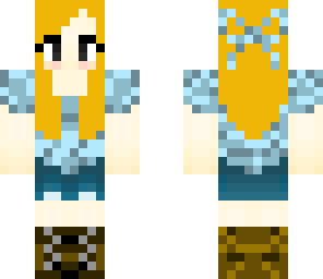 blue girl edit