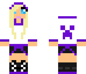 purple girl