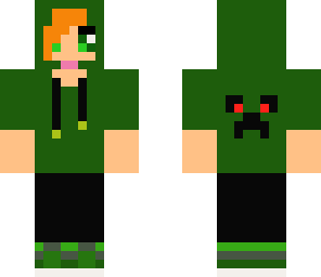 orange haired girl 2
