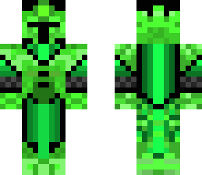 short caped green knight