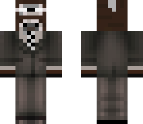 cyclops cow in a suit
