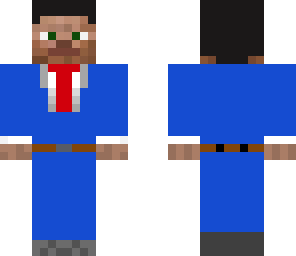 blue suited-steve