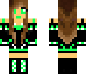 sexy green girl