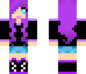purple girl