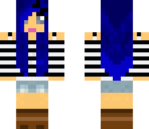 girl with blue hair fixed