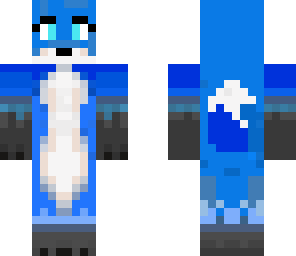 blue fox girl