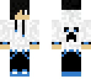blue creeper hoodie