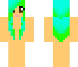 green-blue girl base
