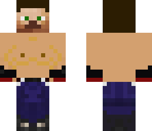 steve with no shirt on