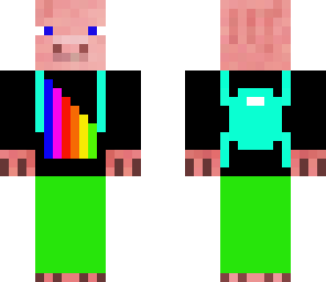 bottom fish bananas pig