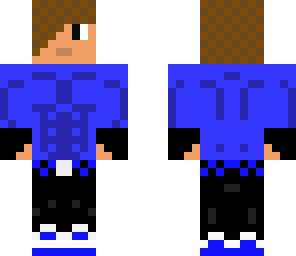 muscle man blue edition
