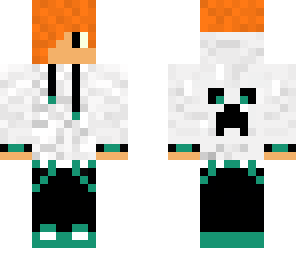 ginger cyan hoodie boy