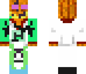 ender creeper pupkin head