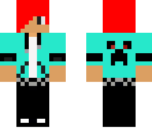cool boy with red hair and brown eyes