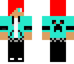cool boy with red hair and blue eyes