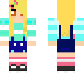 edit of blonde little girl