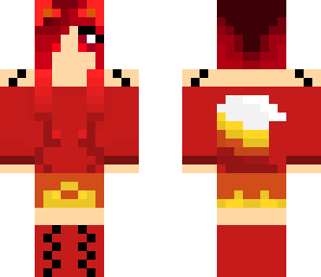 fire wolf girl