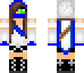 girl assassin blue