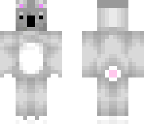 koala in a bunnyskin