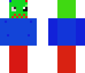zombie blue red