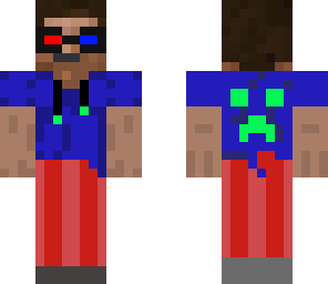 steve with 3d glasses