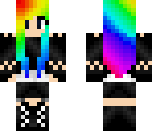 a goth rainbow