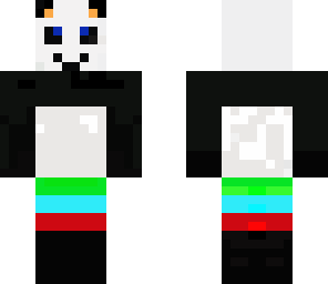 panda in shorts