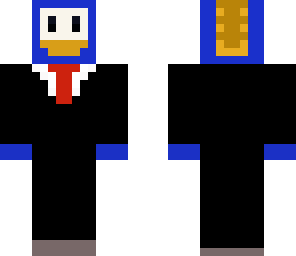 suited mohawk pinguin thing