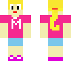 minecraft school girl