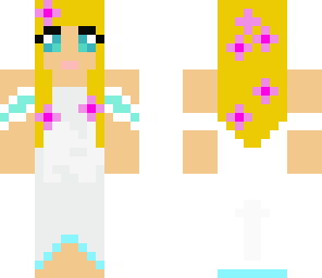 bride with flowers