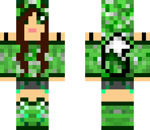 creeper wolf girl
