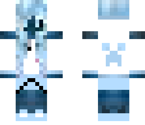 next dimension combine with blue creeper girl